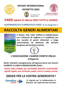 Raccolta alimentare 21 marzo 2015